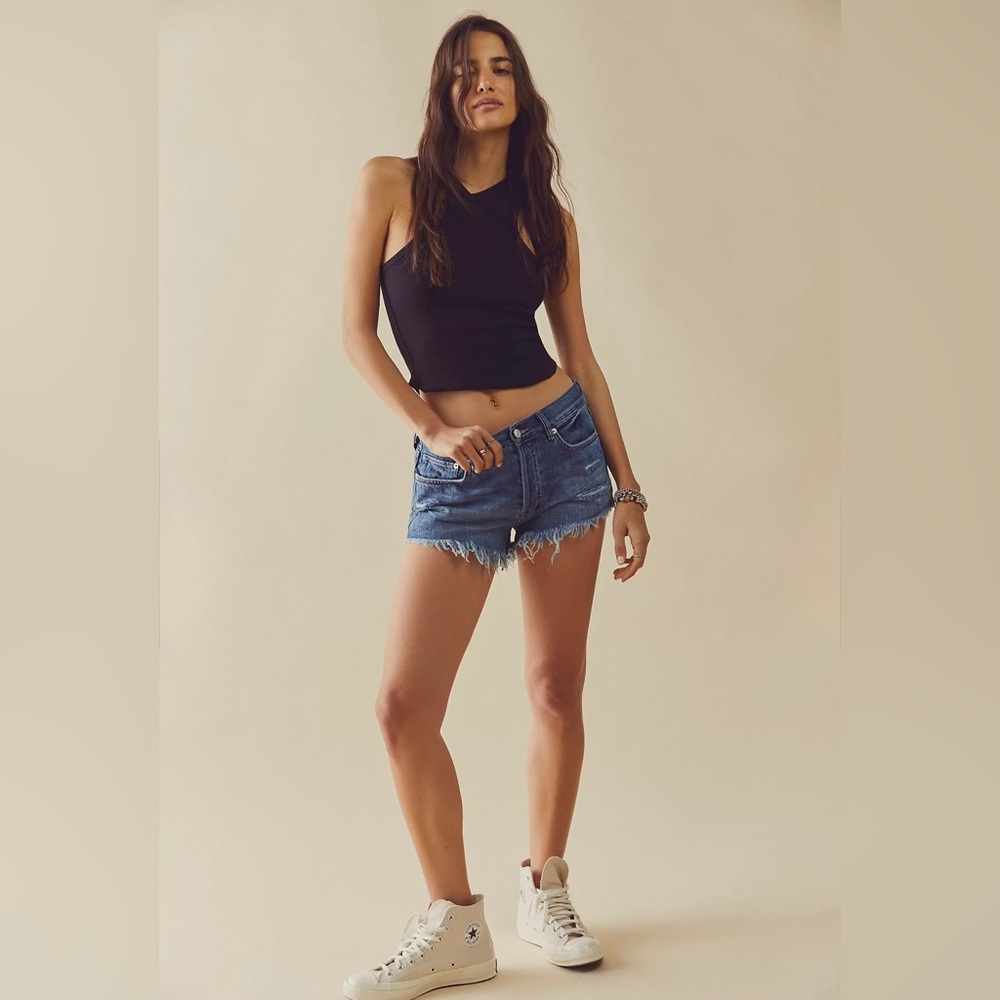 Free People Jean shorts